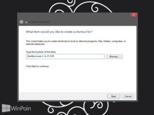 Cara Membuat Shortcut Advanced Startup Options di Windows 8 & 8.1