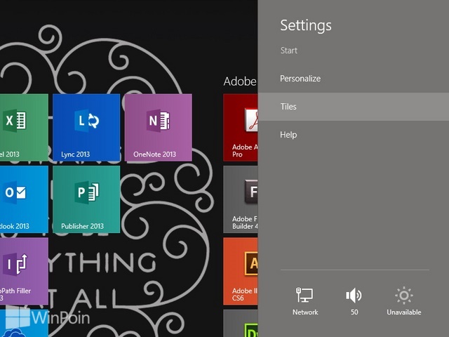 Cara Menampilkan Administrative Tools di Start Screen Windows 8.1