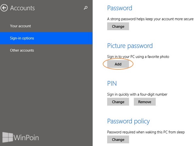 Cara Mengaktifkan Password Gambar di Windows 8.1