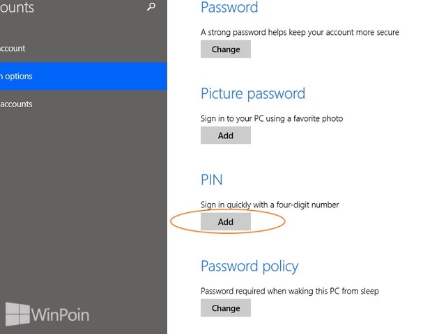 Cara Mengaktifkan dan Mematikan PIN di Windows 8.1