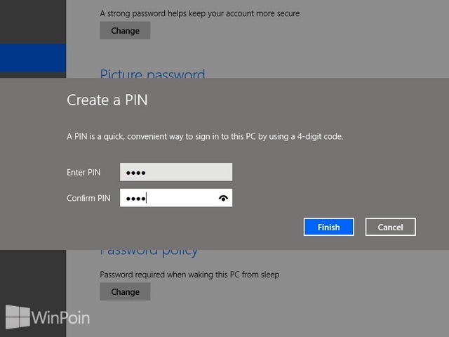 Cara Mengaktifkan dan Mematikan PIN di Windows 8.1