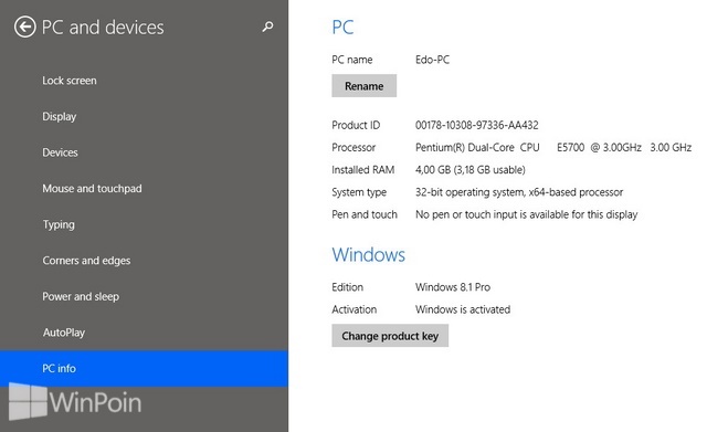 Cara Melihat Informasi System di Windows 8.1