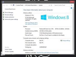 Cara Melihat Informasi System di Windows 8.1