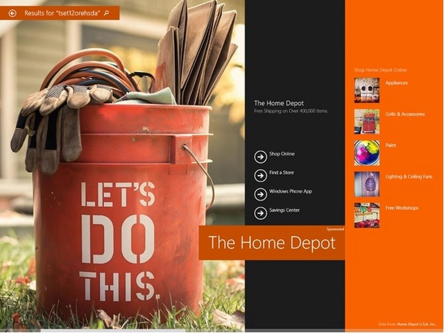 Bing Smart Search di Windows 8.1 Bakal Dilengkapi Iklan Hero Ads