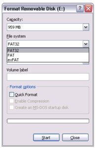 Cara Memunculkan Opsi Format ke NTFS di Windows XP