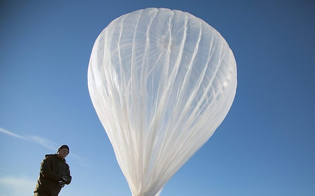 Inilah Prototype Antena Balon Udara Wi-Fi Milik Google