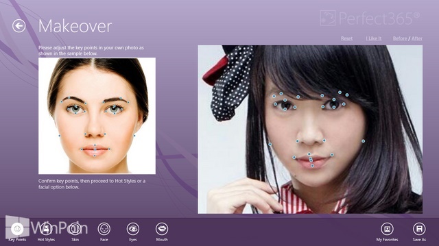 Review Aplikasi Perfect365 Windows 8: Makeup Foto Tanpa Pikir Pusing