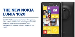 Harga dan Tanggal Rilis Nokia Lumia 1020 di Indonesia Telah Muncul