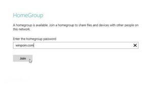 Cara Join HomeGroup di Windows 8