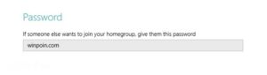 Cara Melihat Password HomeGroup di Windows 8