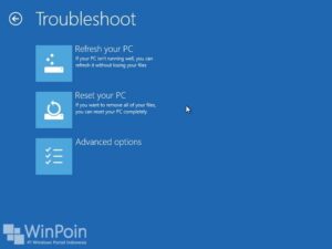 Cara Memasuki Advanced Startup Option Windows 8 dengan DVD Installasi
