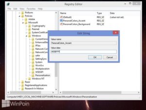 Cara Mematikan Pengaturan Personalize Windows 8.1
