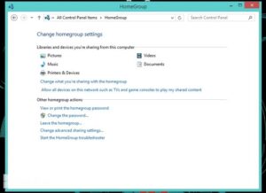 Cara Membuat Homegroup di Windows 8
