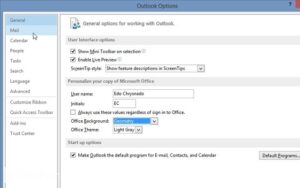 Cara Membuat Signature di Outlook 2013