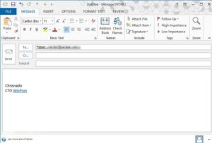 Cara Membuat Signature di Outlook 2013