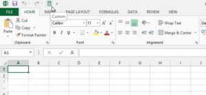 Cara Menambahkan Kalkulator pada Toolbar Quick Access di Excel 2013