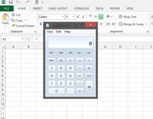 Cara Menambahkan Kalkulator pada Toolbar Quick Access di Excel 2013
