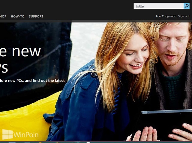 Cara Mencari Aplikasi Windows 8 via Browser 