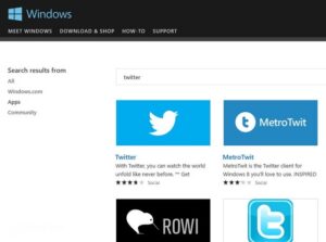 Cara Mencari Aplikasi Windows 8 via Browser