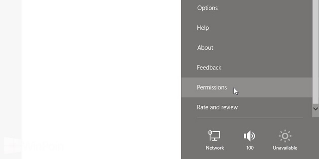 Cara Mengganti Permission Aplikasi Modern di Windows 8 & 8.1