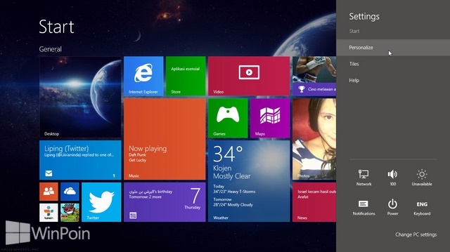 Cara Mengatur Personalize di Windows 8.1