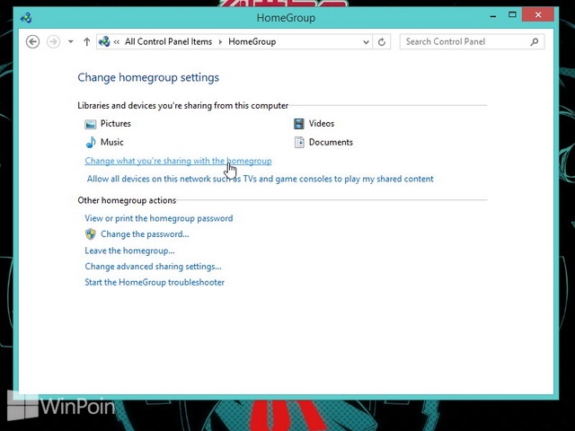 Cara Mengganti Pengaturan Sharing HomeGroup di Windows 8 dan Windows 8.1