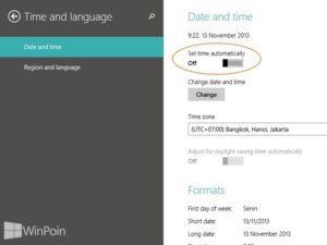 Cara Mengganti Tanggal dan Jam di Windows 8.1