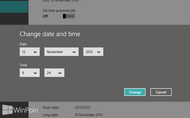 Cara Mengganti Tanggal dan Jam di Windows 8.1