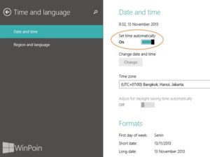 Cara Mengganti Tanggal dan Jam di Windows 8.1