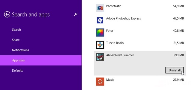 Cara Uninstall Aplikasi Windows Store di Windows 8.1