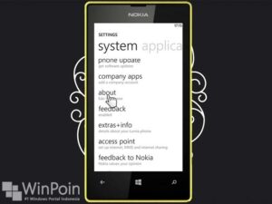 Cara Melihat Versi Windows Phone yang Kamu Miliki