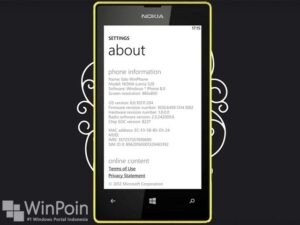 Cara Melihat Versi Windows Phone yang Kamu Miliki