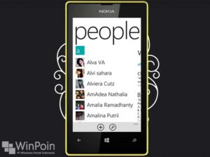 Cara Menggunakan Aplikasi People Hub di Windows Phone 8