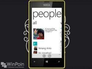Cara Menggunakan Aplikasi People Hub di Windows Phone 8