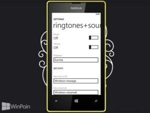 Cara Mengubah Profile Windows Phone 8 Menjadi Silent