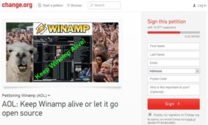 Lebih dari 15600 Orang Ingin Winamp Tetap Ada atau Menjadi Open Source