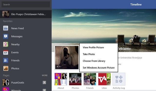 Facebook App untuk Windows 8.1 Diupdate dengan Berbagai Fitur Baru