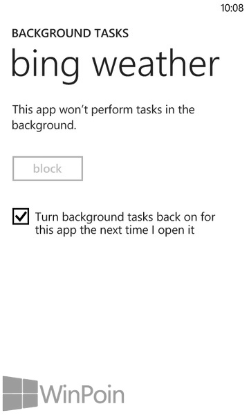 Cara Menghemat Baterai Windows Phone 8 dengan Mematikan Background Task