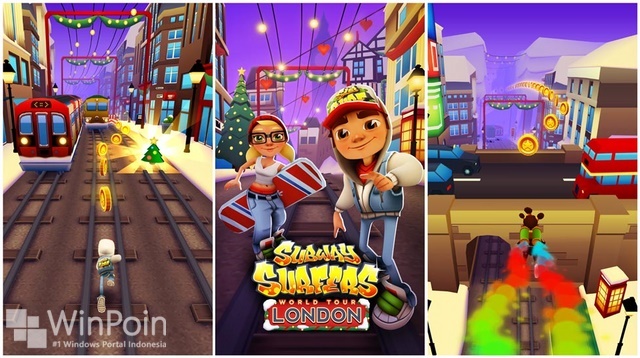 Game Subway Surfers Kini Hadir di Windows Phone 8