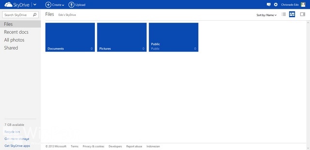 Cara Membuat Akun Skydrive