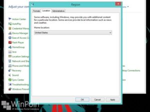 Cara Mengganti Region di Windows Store pada Windows 8