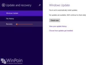 Cara Refresh Windows 8.1 (Dilengkapi Gambar)