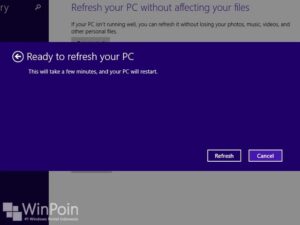 Cara Refresh Windows 8.1 (Dilengkapi Gambar)