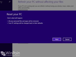 Cara Reset Windows 8.1 (Dilengkapi Gambar)