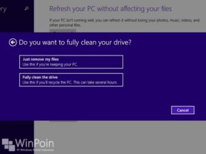 Cara Reset Windows 8.1 (Dilengkapi Gambar)