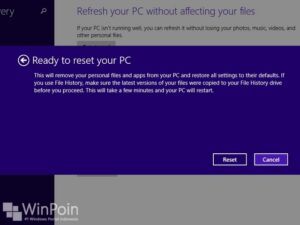 Cara Reset Windows 8.1 (Dilengkapi Gambar)
