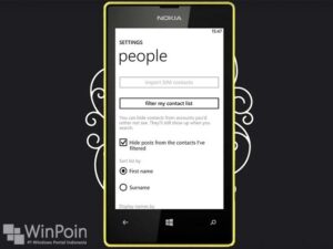 Cara Menggunakan Aplikasi People Hub di Windows Phone 8