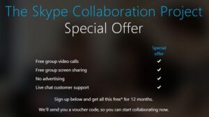 Microsoft Membagikan Voucher Skype Premium Secara Gratis