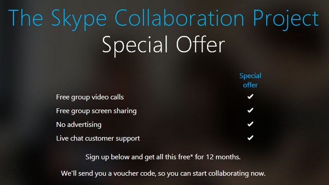 Microsoft Membagikan Voucher Skype Premium Secara Gratis