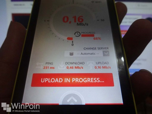 SpeedChecker: Aplikasi untuk Mengecek Kecepatan Internet Windows Phone 8